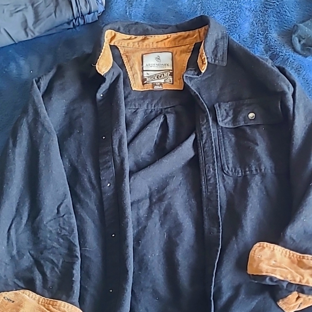 Legendary whitetails black flannel